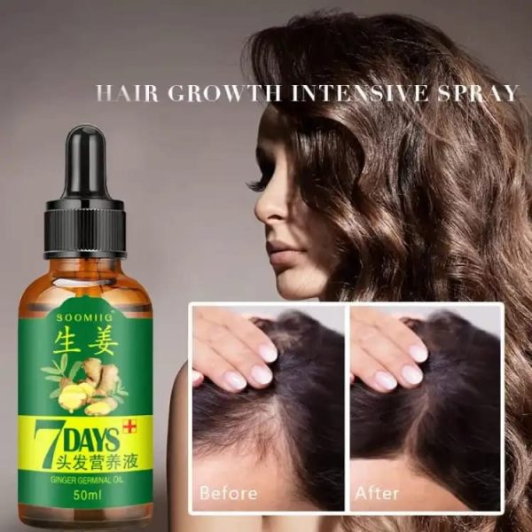 7 Days Hair Growth Germinal Serum Oil for Men & Women's