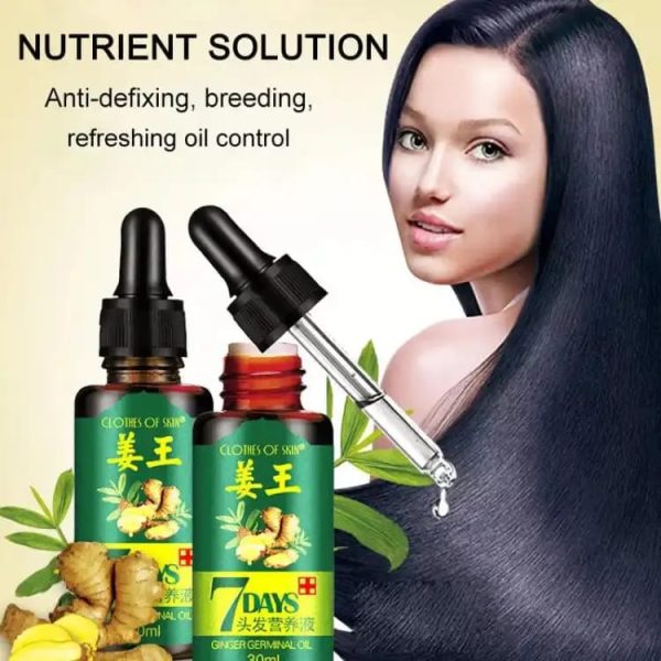 7 Days Hair Growth Germinal Serum Oil for Men & Women's