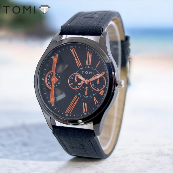 Tomi High Quality Formal Watch For Men with Leather Straps